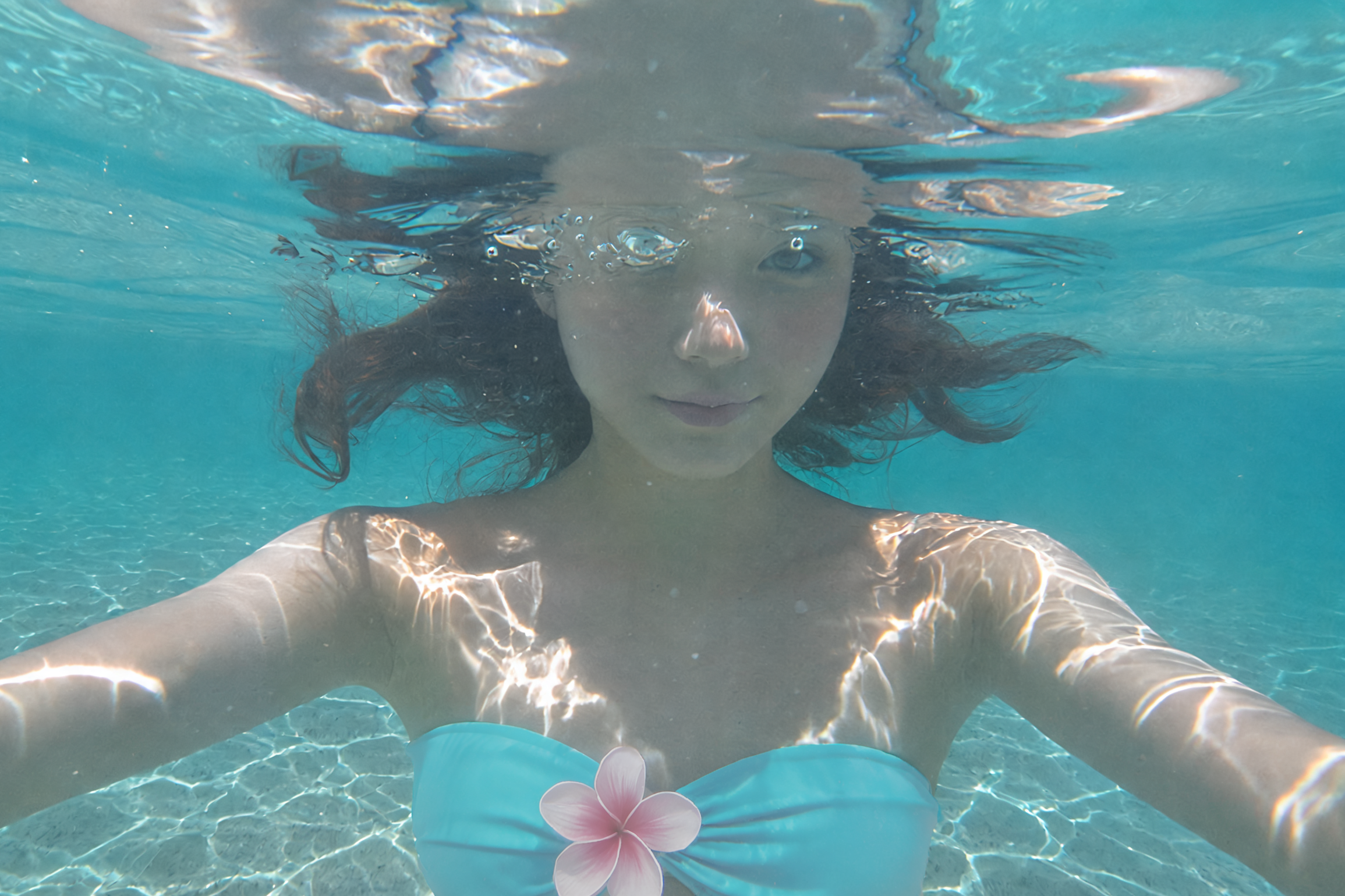 Summer underwater